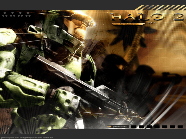 Halo 2 title screen for Xbox